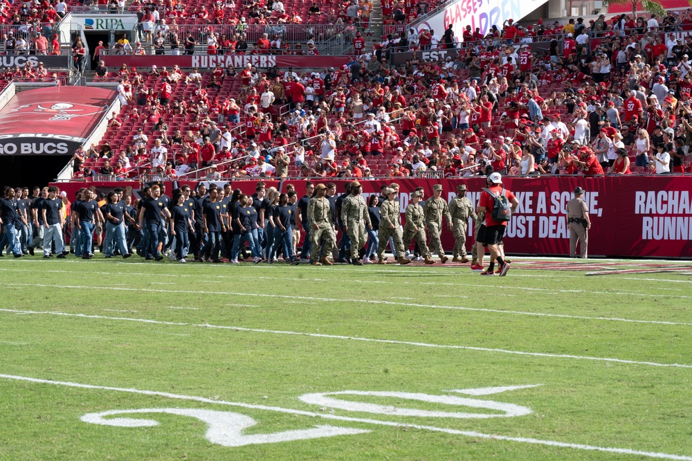 NTAG Miami Supports Tampa Bay Buccaneers Salute to Service