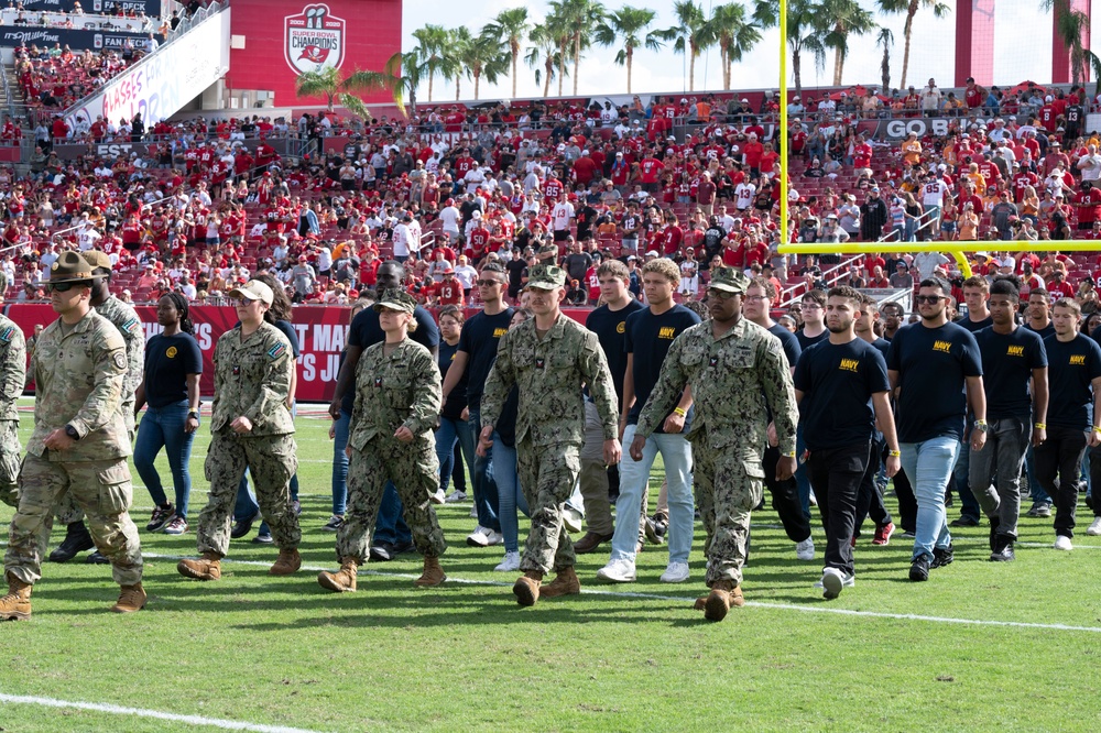 NTAG Miami Supports Tampa Bay Buccaneers Salute to Service