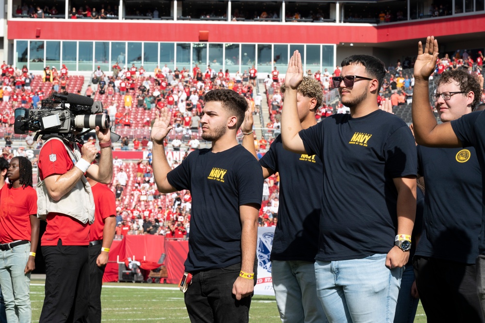 NTAG Miami Supports Tampa Bay Buccaneers Salute to Service