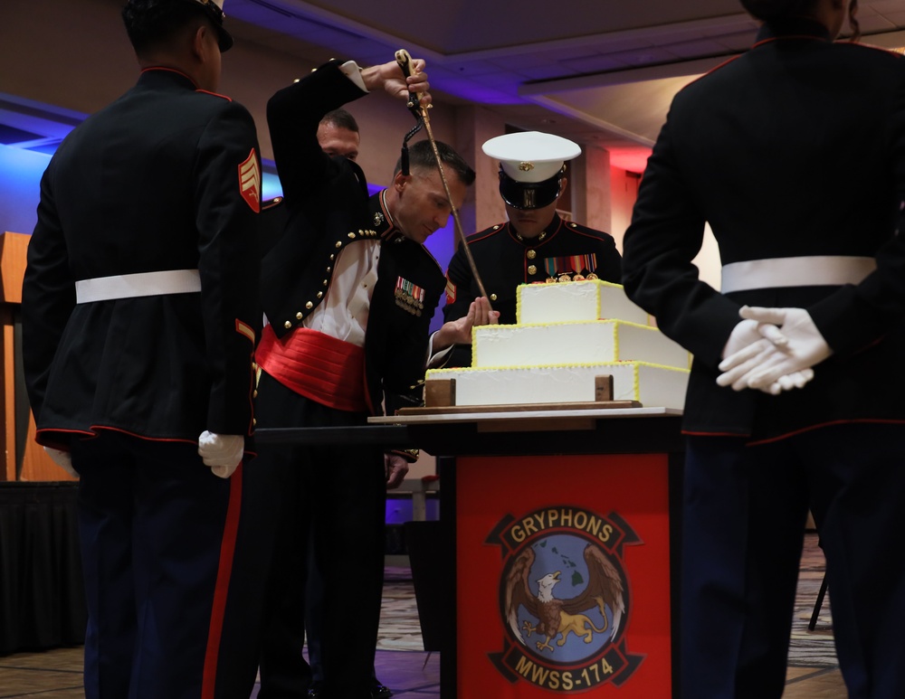 MWSS-174 Hosts the 249th Marine Corps Birthday Ball