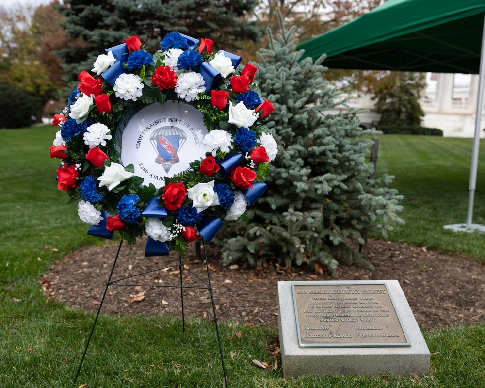 82nd Airborne Division honored in Arlington National by veterans association