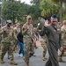 165th Airlift Wing marches in 2024 Savannah Veterans Day Parade