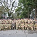 165th Airlift Wing marches in 2024 Savannah Veterans Day Parade