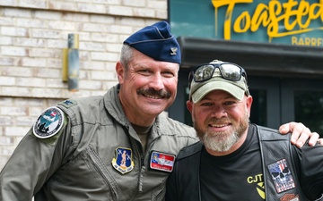 165th Airlift Wing marches in 2024 Savannah Veterans Day Parade