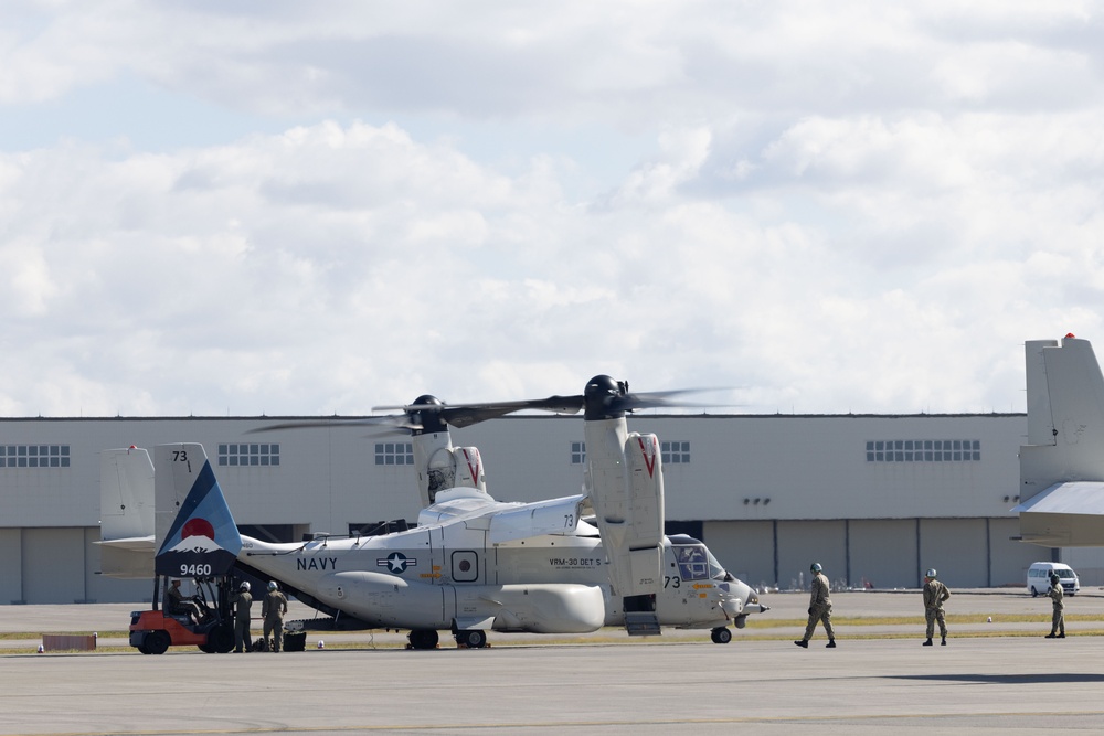 VRM-30 Det 5 begins to operate from MCAS Iwakuni.