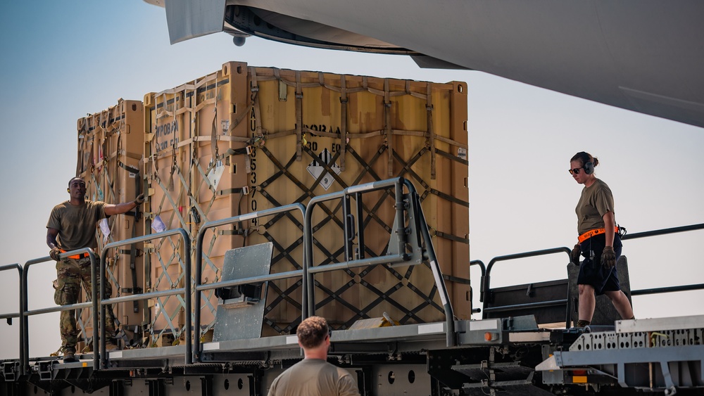 USCENTCOM sends THAAD support equipment to Israel