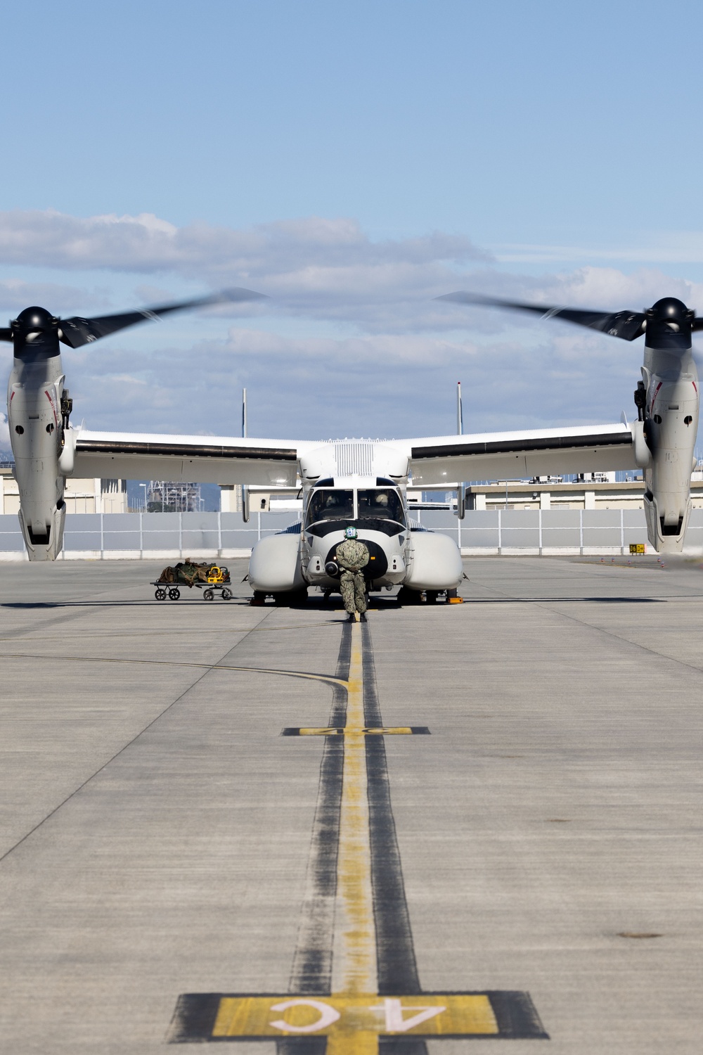 VRM-30 Det 5 begins to operate from MCAS Iwakuni.