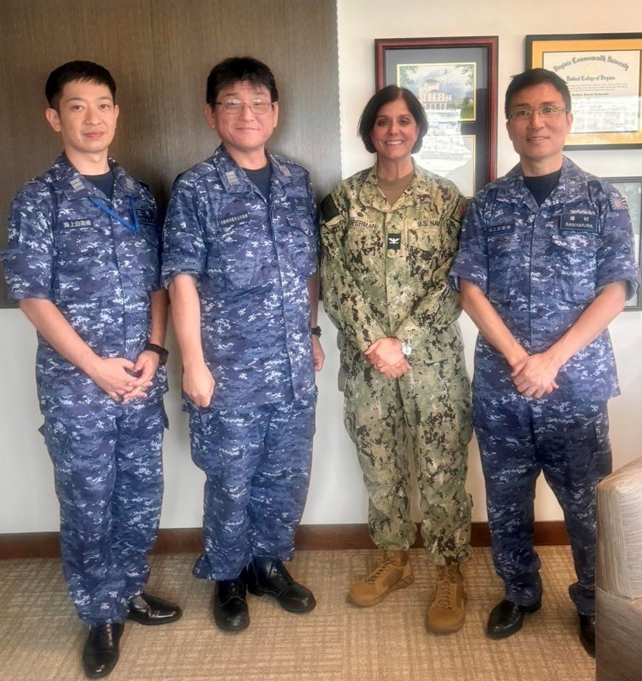 U.S. Naval Hospital Okinawa's Capt. Cooperman Hosts RADM Sawamura Japanese Maritime Self Defense Force (JMSDF), Surgeon General