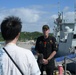 Commander, Royal Canadian Navy Vice Adm. Angus Topshee Visits White Beach Naval Facility