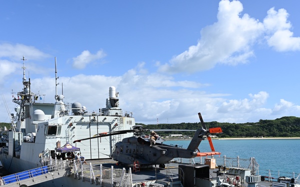 HMCS Vancouver Port Visit to White Beach Naval Facility