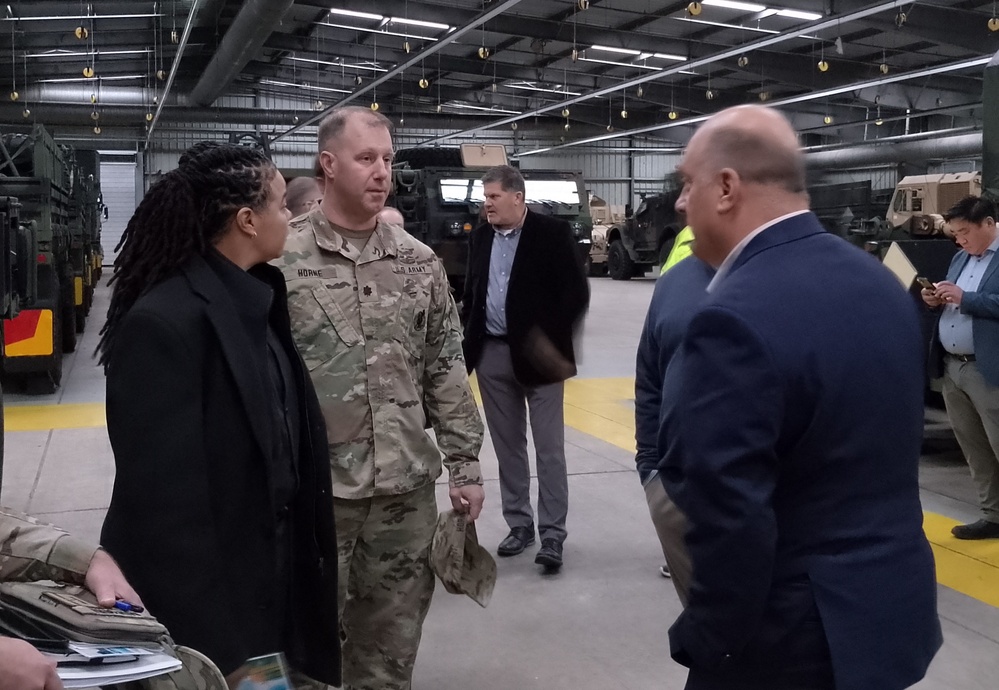 Assistant Secretary of Defense for Manpower, Reserve Affairs visits APS-2 sites in Benelux