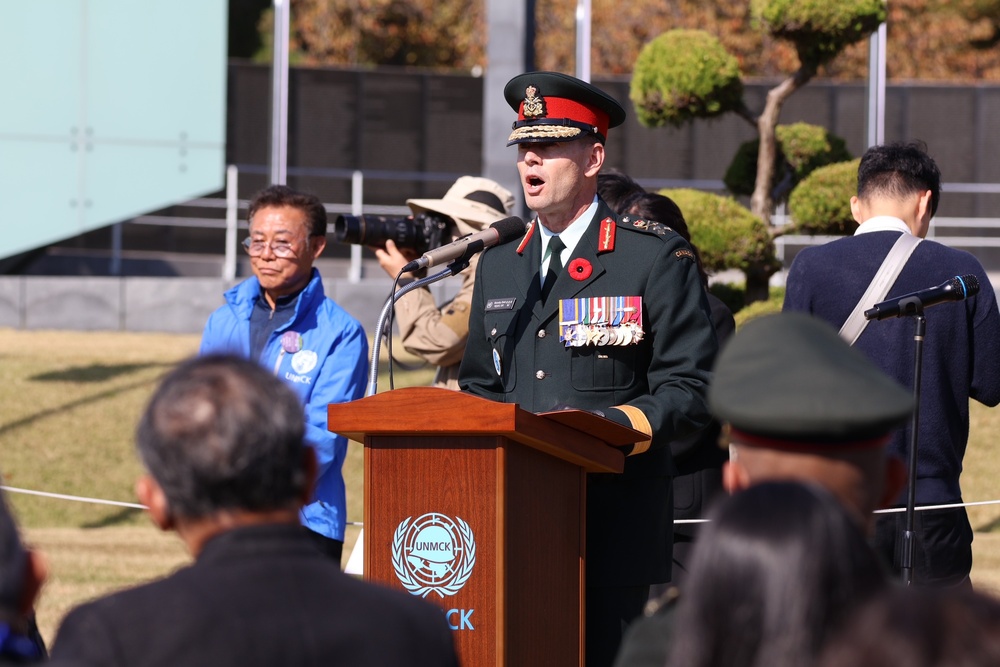 United Nations Command honors Korean War veterans, fallen service members at Turn Toward Busan Ceremony