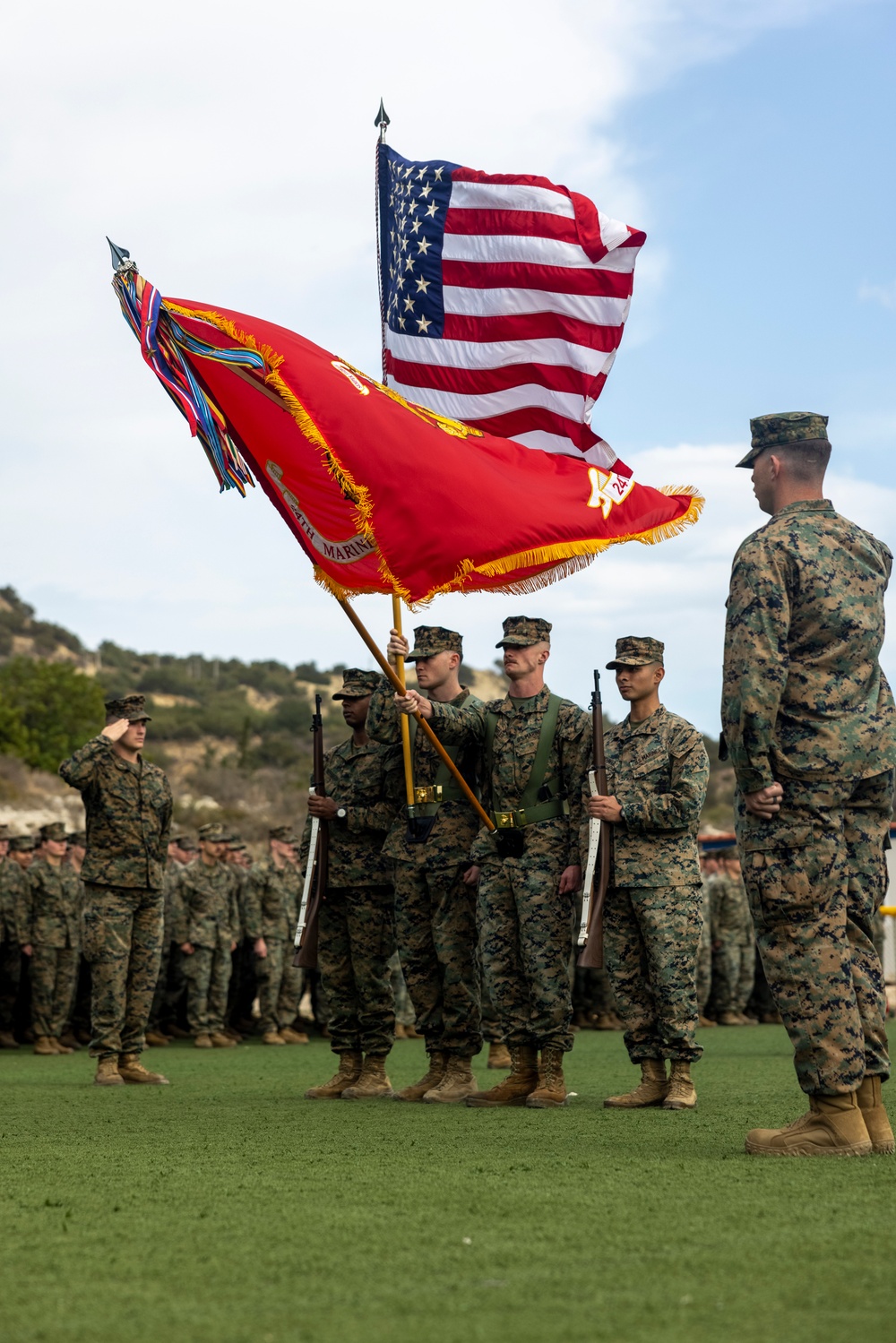 24th MEU (SOC) Cake Cutting Ceremony