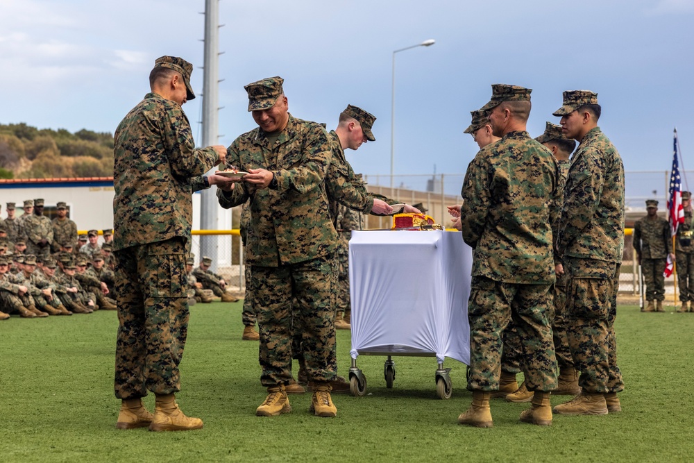 24th MEU (SOC) Cake Cutting Ceremony