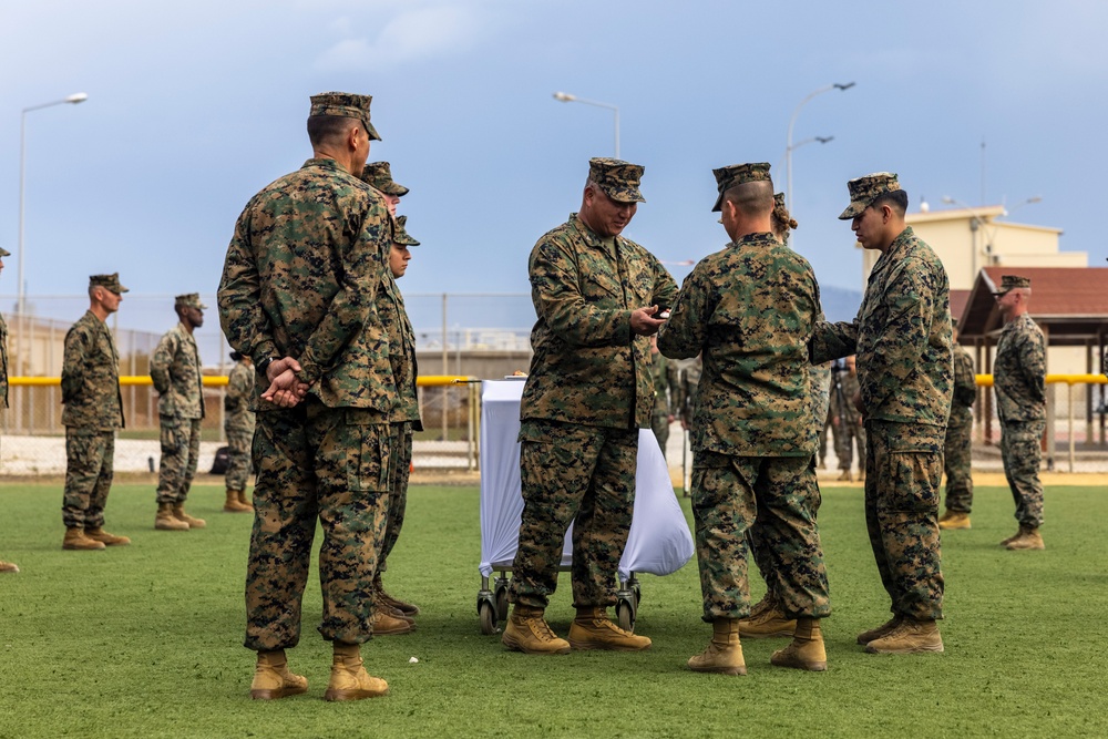 24th MEU (SOC) Cake Cutting Ceremony