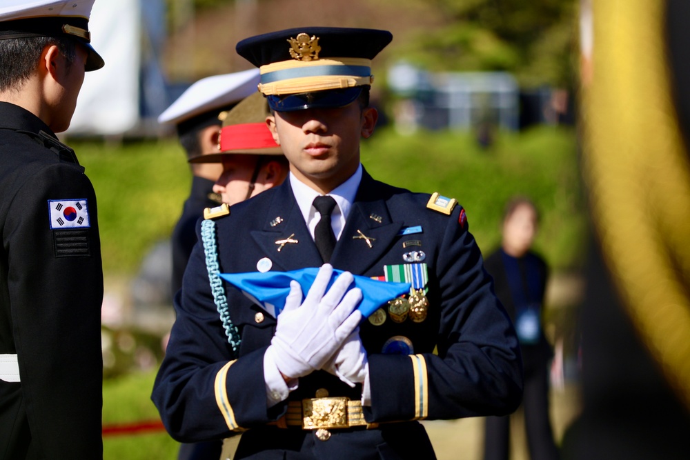 United Nations Command honors Korean War veterans, fallen service members at Turn Toward Busan Ceremony