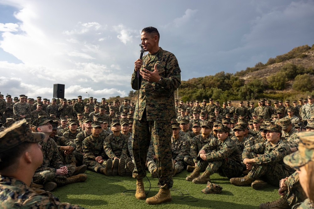 24th MEU (SOC) Cake Cutting Ceremony