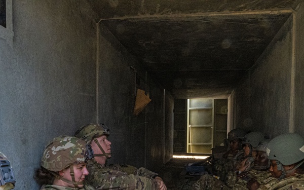 Airmen conduct emergency medical response exercise