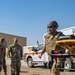 Airmen conduct emergency medical response exercise