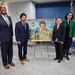 USecAF Dalton, Assist. SecAF Chaudhary DAF unveil Sabu Dastagir painting