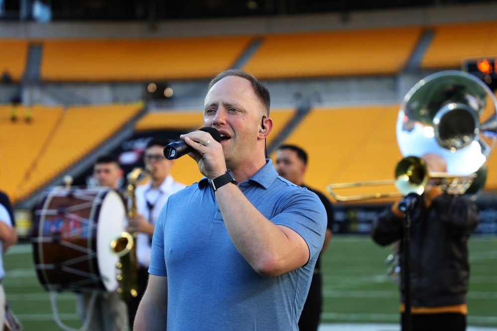 2nd Marine Division Band at Pittsburg Steelers Stadium