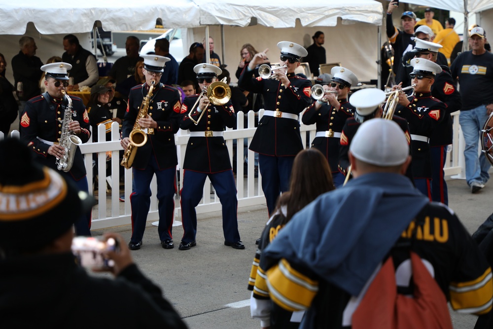 2nd Marine Division Band at Pittsburg Steelers Stadium