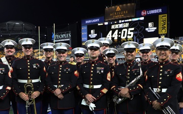 2nd Marine Division Band at Pittsburg Steelers Stadium