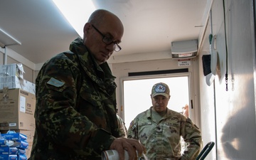 KFOR Aviation and Albanian Air Force Conduct Training at Camp Bondsteel