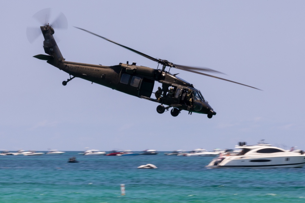 U.S. Army Special Forces Storm Miami Beach