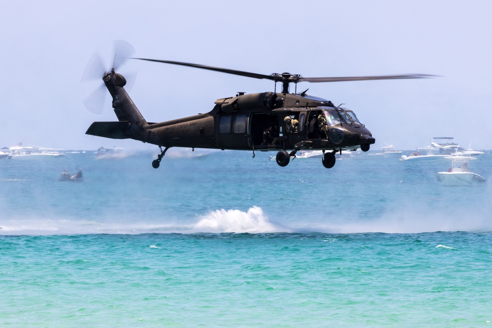 U.S. Army Special Forces Storm Miami Beach