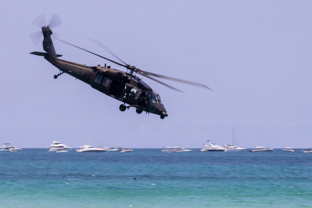 U.S. Army Special Forces Storm Miami Beach