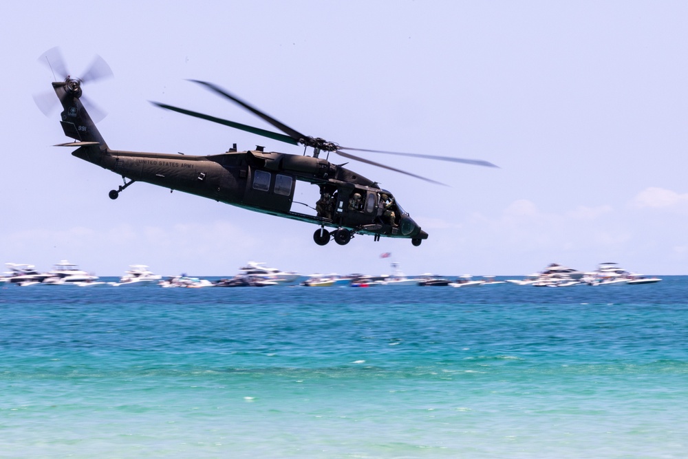 U.S. Army Special Forces Storm Miami Beach