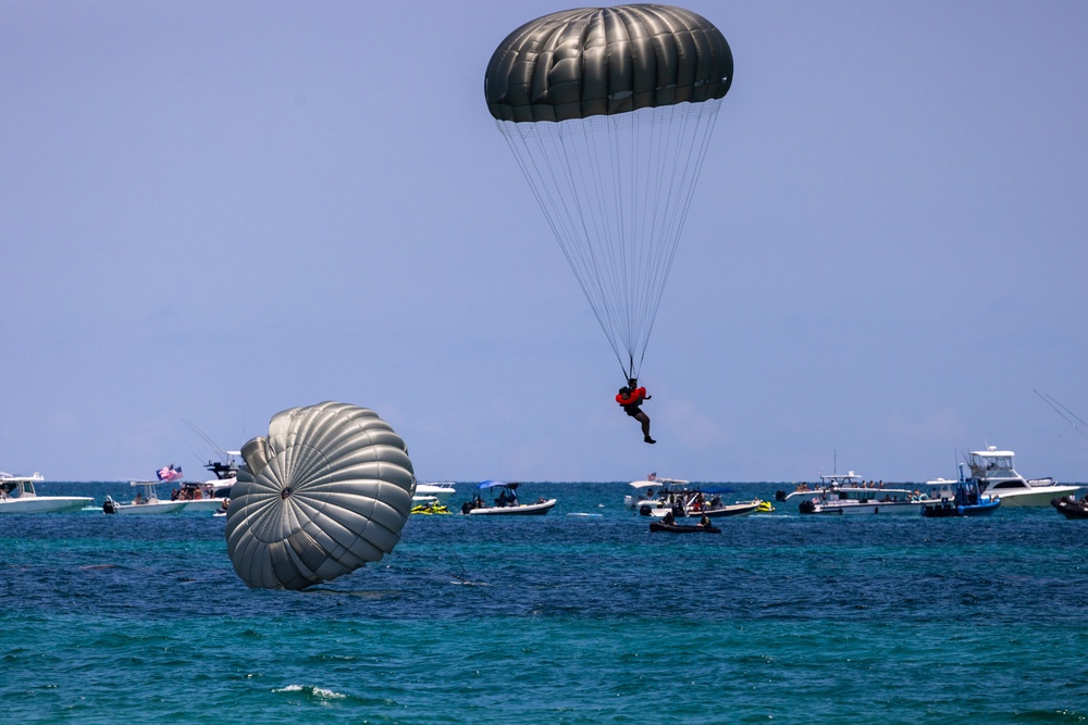 U.S. Army Special Forces Storm Miami Beach