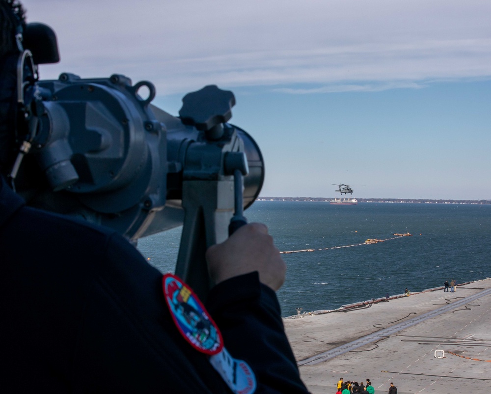 USS George H.W. Bush (CVN 77) Daily Operations