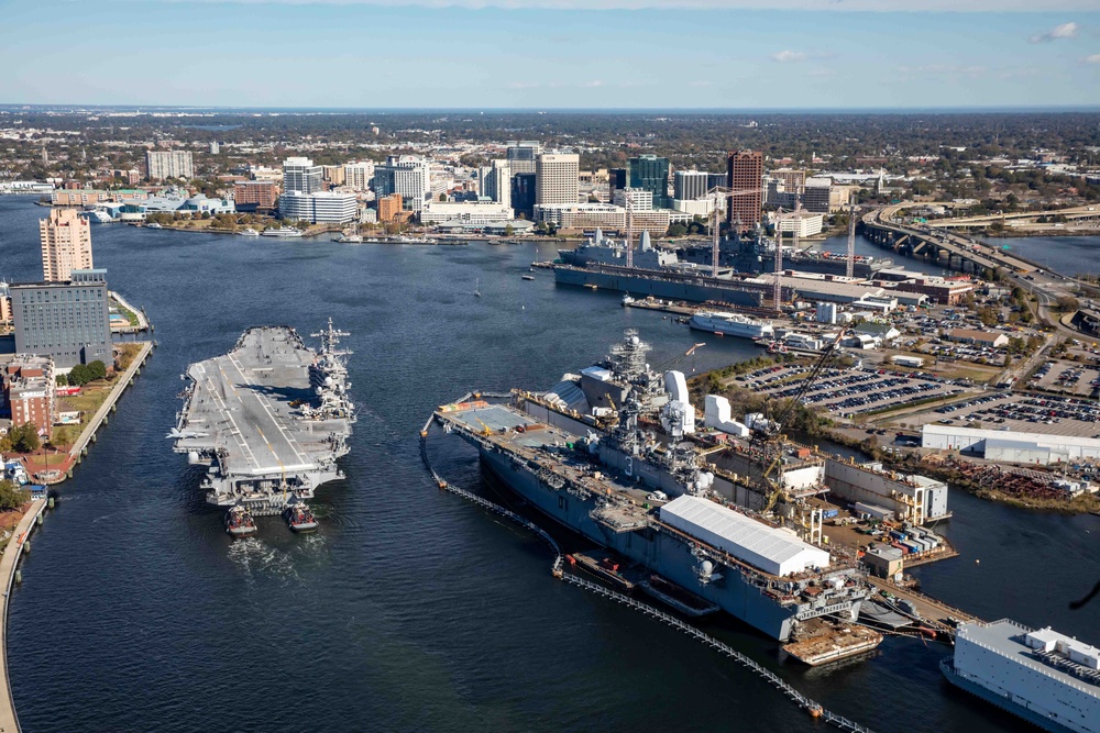 USS George H.W. Bush (CVN 77) Daily Operations