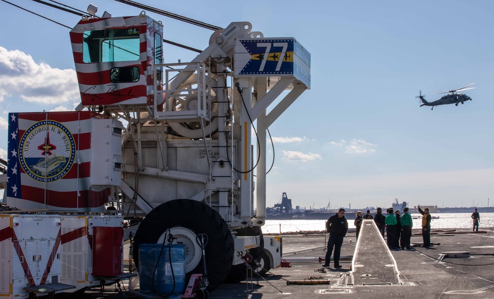 USS George H.W. Bush (CVN 77) Daily Operations