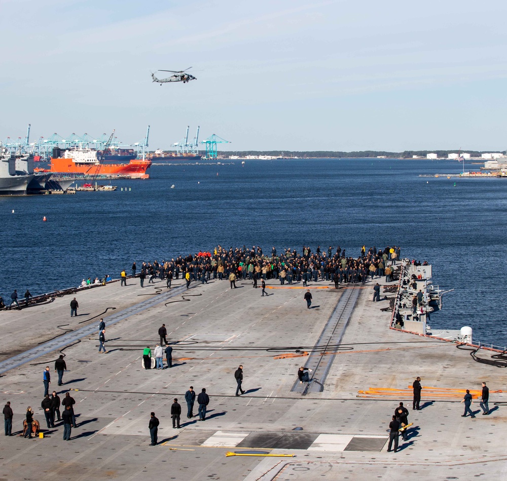 USS George H.W. Bush (CVN 77) Daily Operations