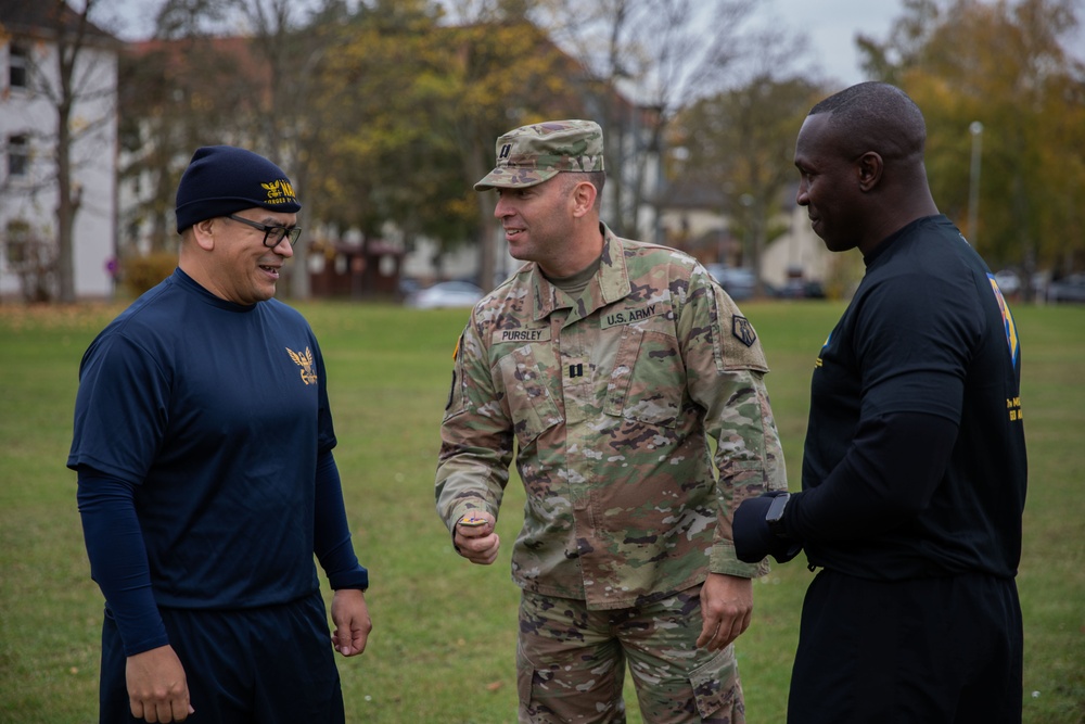 7th MSC Hosts Second Annual Army vs. Navy Game in Europe