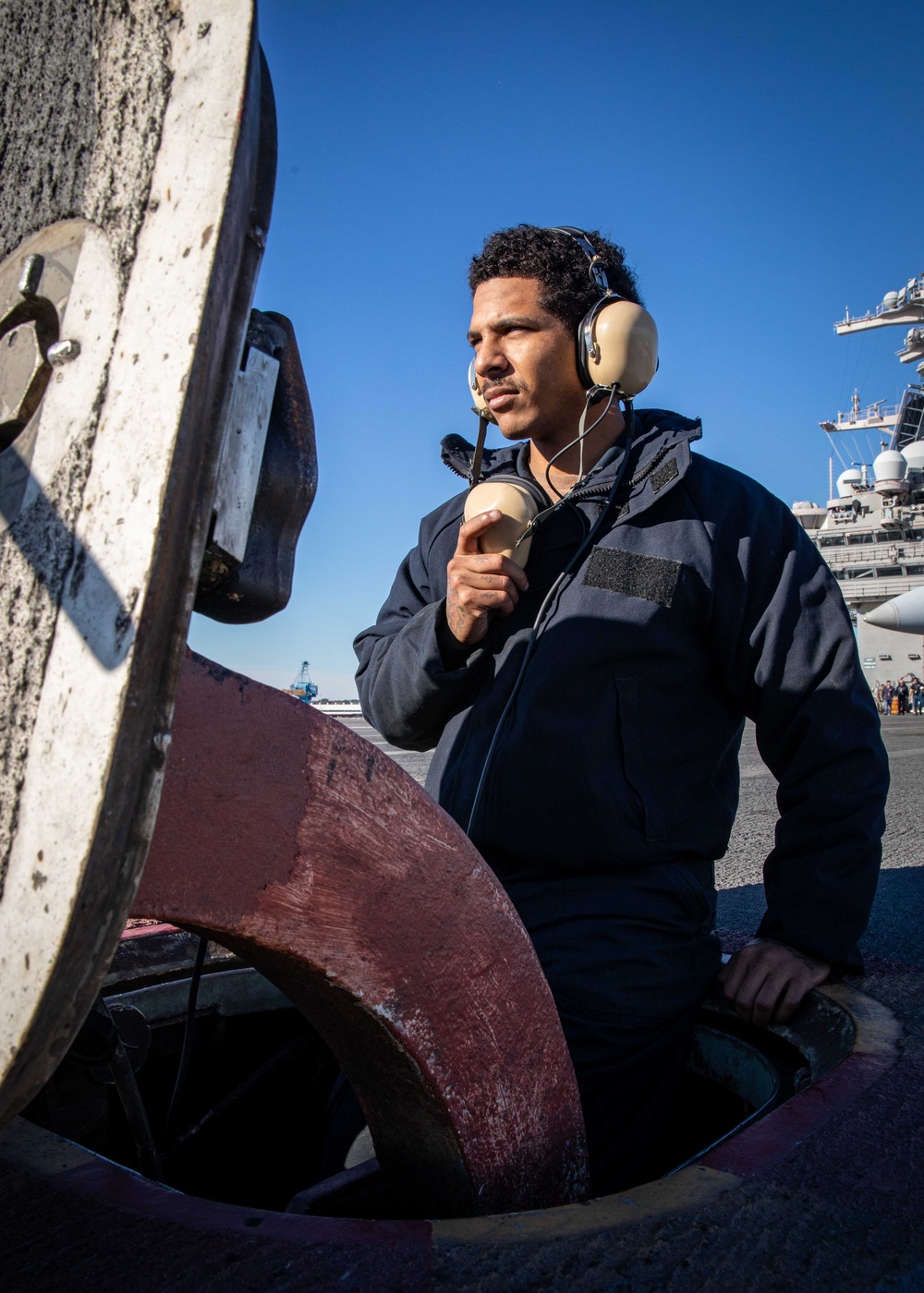 Daily Operations Aboard USS George H.W. Bush (CVN 77)