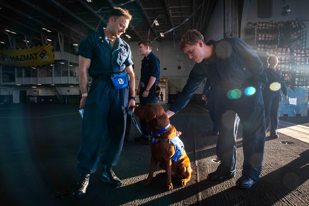 Daily Operations Aboard USS George H.W. Bush (CVN 77)