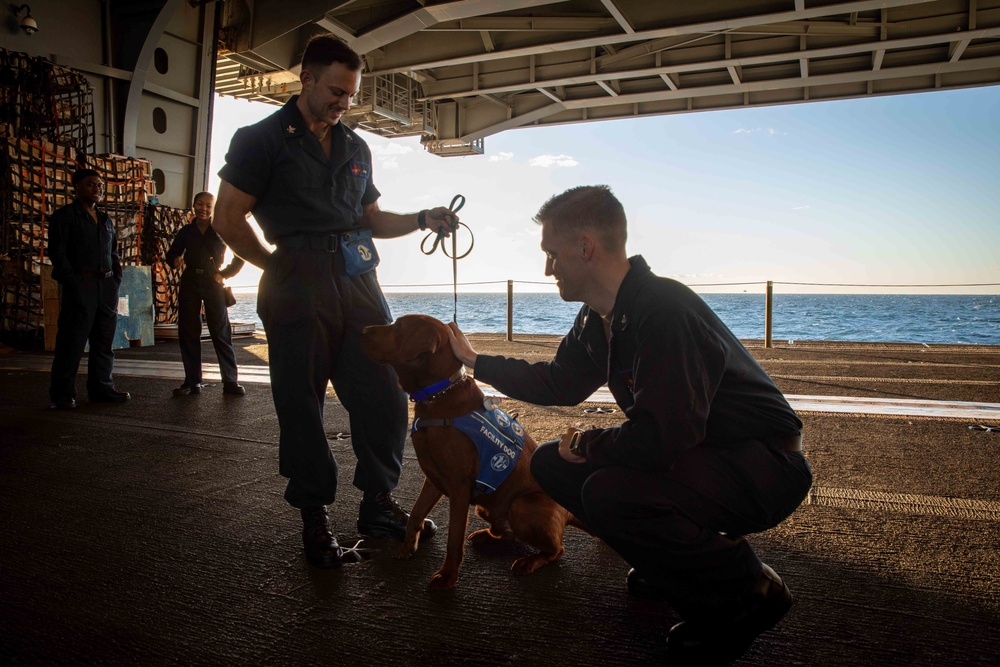 Daily Operations Aboard USS George H.W. Bush (CVN 77)