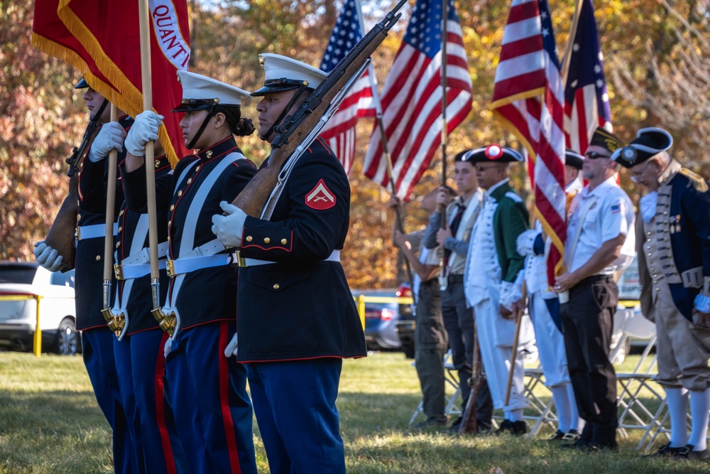 Veterans Day Wreath Laying Ceremony 2024 at The National Cemetery at Quantico