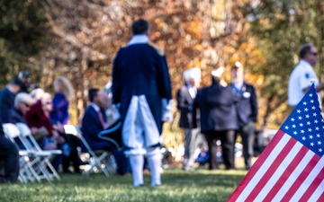 Veterans Day Wreath Laying Ceremony 2024 at The National Cemetery at Quantico