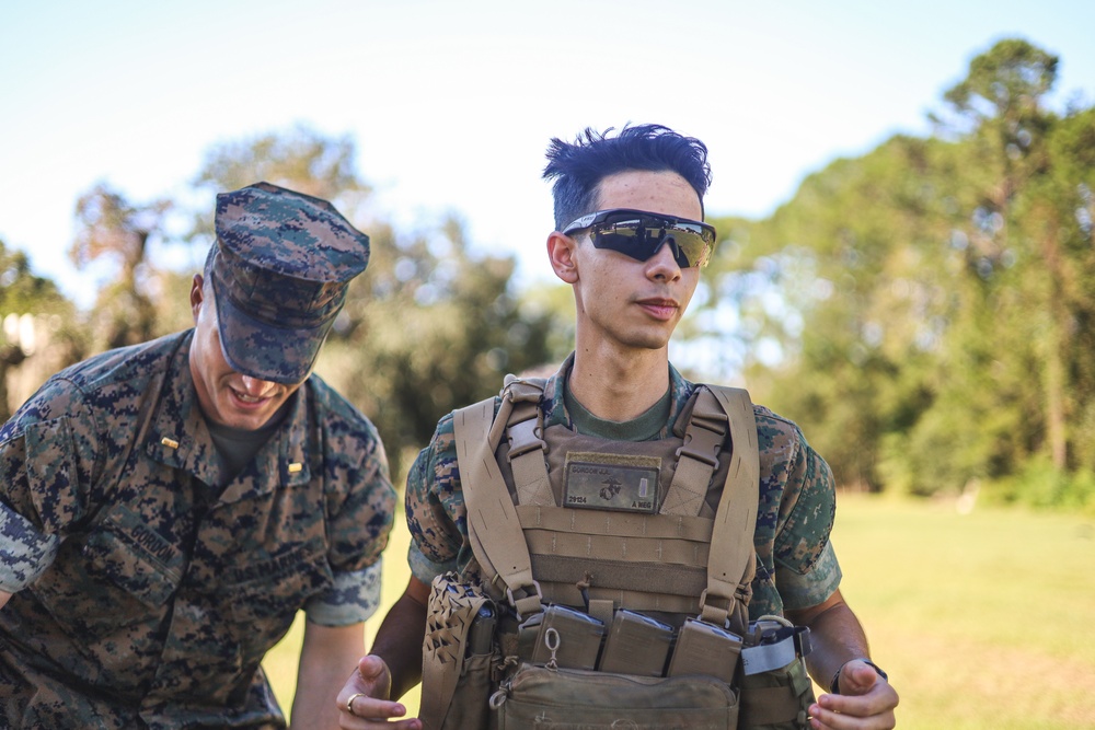 JROTC visits MCAS Beaufort