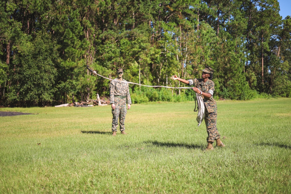 JROTC visits MCAS Beaufort