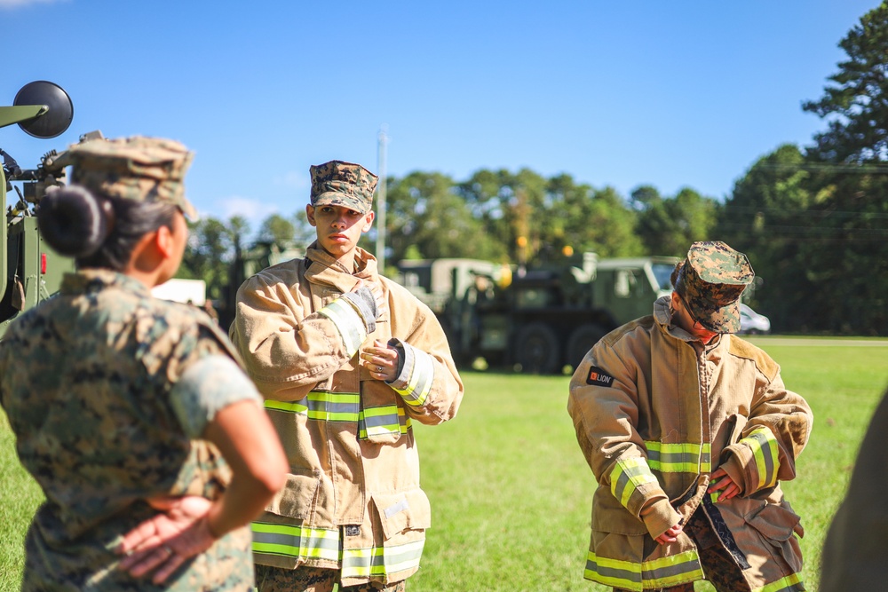 JROTC visits MCAS Beaufort