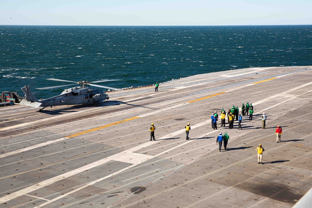 Daily Operations Aboard USS George H.W. Bush (CVN 77)