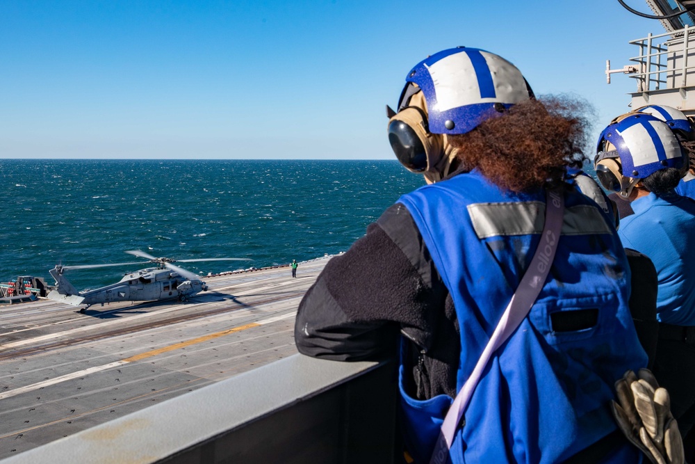 Daily Operations Aboard USS George H.W. Bush (CVN 77)