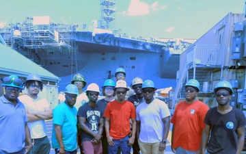 Teamwork Makes the Dream Work with Norfolk Naval Shipyard’s Shop 89 Carrier Team