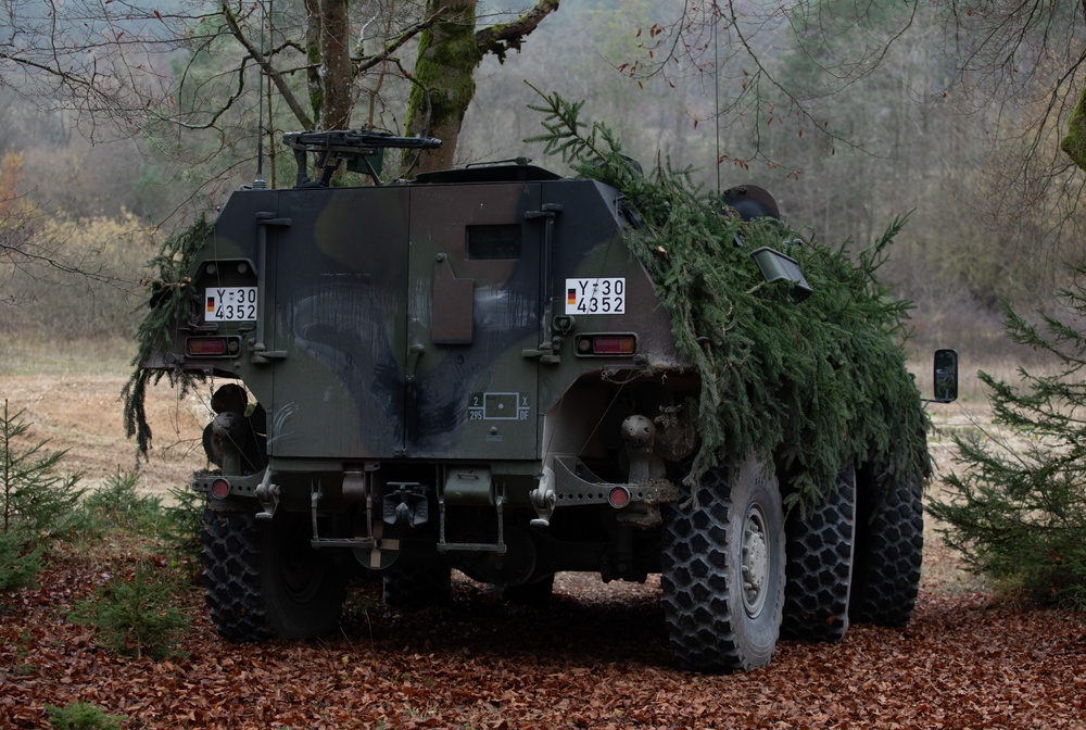 German Army prepares for Dynamic Front 25 live fire